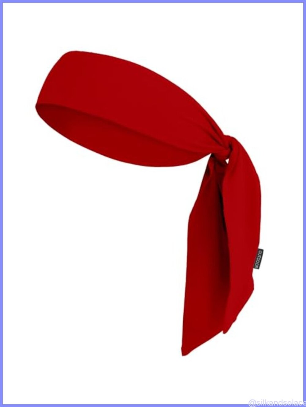 Sweat-Wicking Tie Headband Running Ninja Costume Hair Control